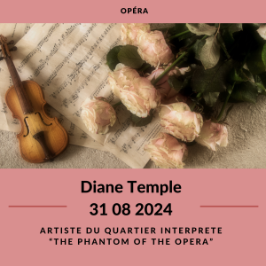 concerts-multilingues-de-catsball -Diane Temple interprète The Phantom of the Opera
